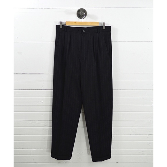 YVES SAINT LAURENT PINSTRIPED TROUSER #170-143 - Picture 1 of 3